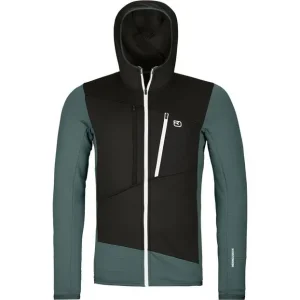 Sichere Zahlung Ortovox Merino Fleece Grid Hoody M, dark arctic grey