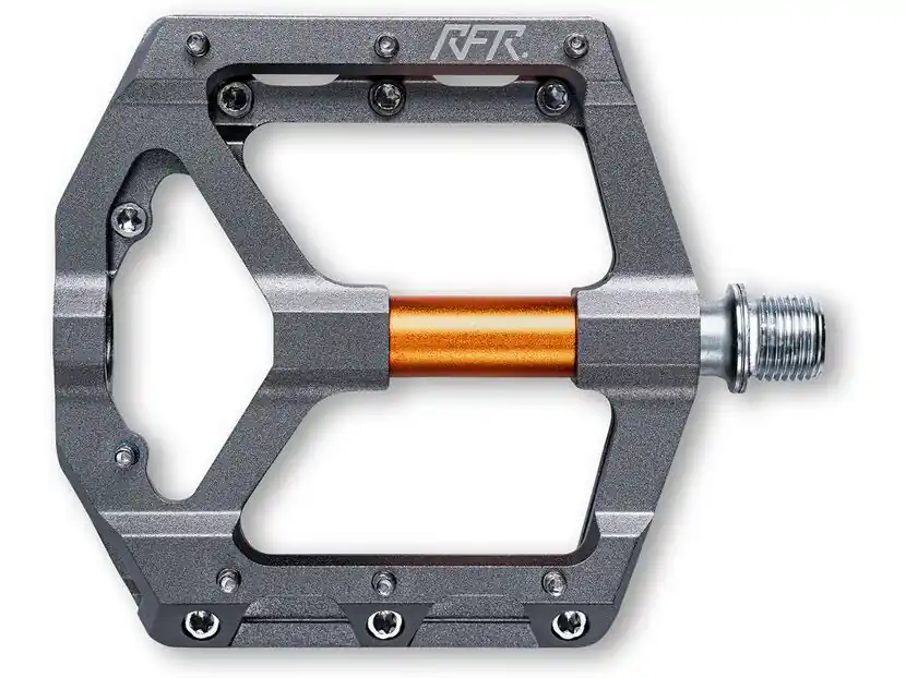 Cube RFR Pedale Flat SLT 2.0, grey´n´orange Wochenendangebot
