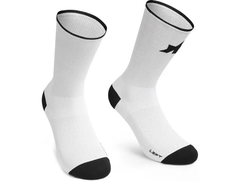 Assos RS Superleger Socks S11, white series Bestseller