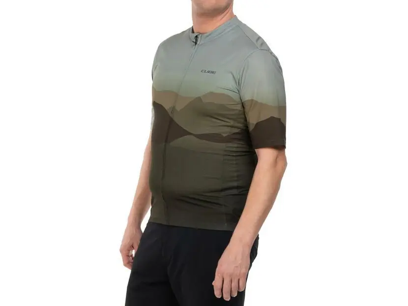 Cube Trikot CMPT Mountain kurzarm, green Versand Am Gleichen Tag