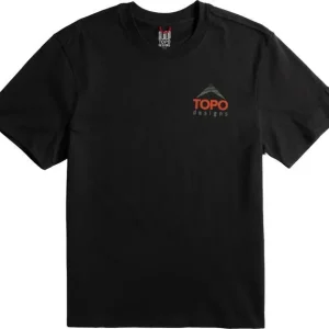 Kracherpreis Topo Designs Retro Icon Tee S/S Herren, black