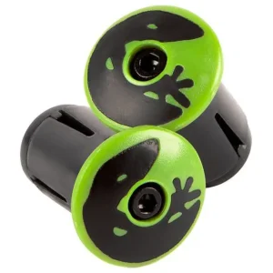 Lizard Skins Road Bar End Plugs, hyper green Knallerangebot