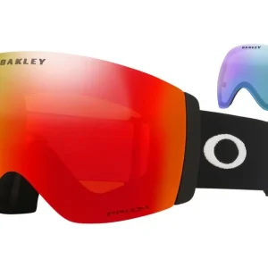 Oakley Flight Deck Pro L, Prizm Snow Torch Iridium & Iced / matte black Versand Am Gleichen Tag