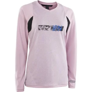 ION MTB Jersey Scrub Amp Longsleeve Women, dark-lavender Mega-Angebot