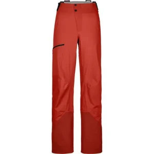 Geprüft Ortovox 3L Ortler Pants W, sunset orange