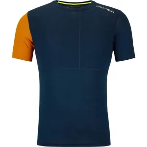 Highlight Ortovox 185 Rock'n'wool Short Sleeve M, deep ocean