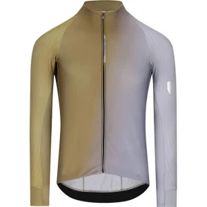 Neue Ware Q36.5 Gregarius Hybrid Big Fade Long Sleeve Jersey, drab green