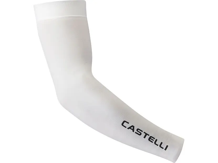 Castelli UPF 50 + Light Arm 3 Sleeves, white Nur Für Kurze Zeit