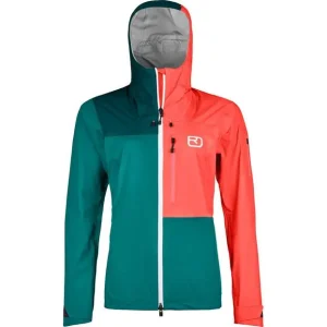 Ortovox 3L Ortler Jacket W, pacific green Markenware