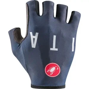 Solange Der Vorrat Reicht Castelli Race Short Glove Team Italia Collection, belgian blue
