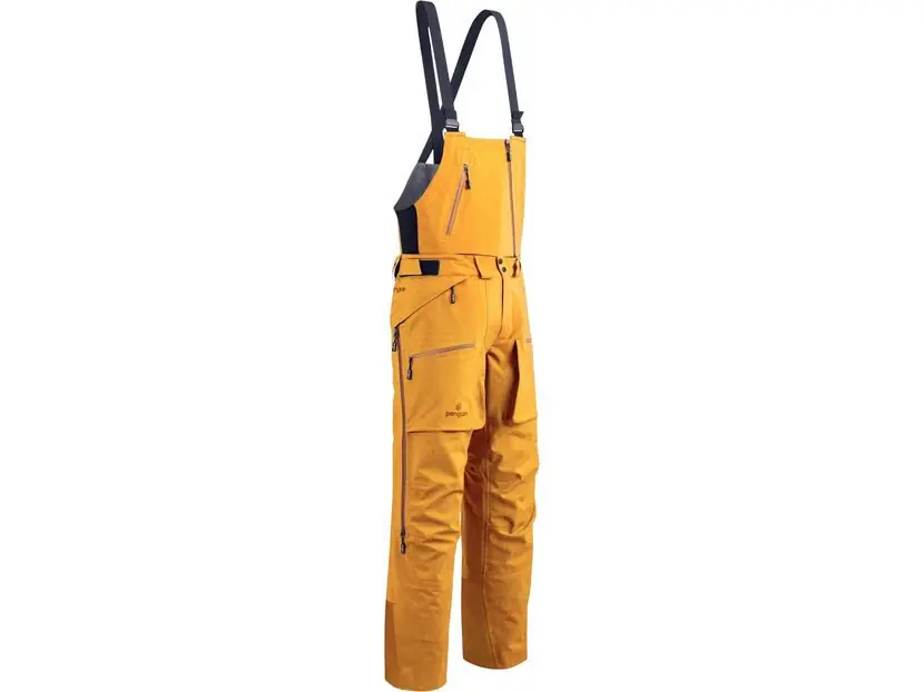 Penguin Männer 3 Lagen Dermizax Shell (Latz-) Hose, curry gold Direktkauf
