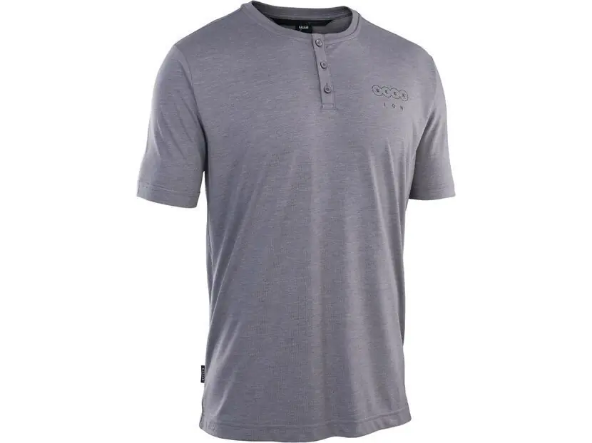ION MTB Jersey Seek Amp Short Sleeve Men, shark-grey Günstig
