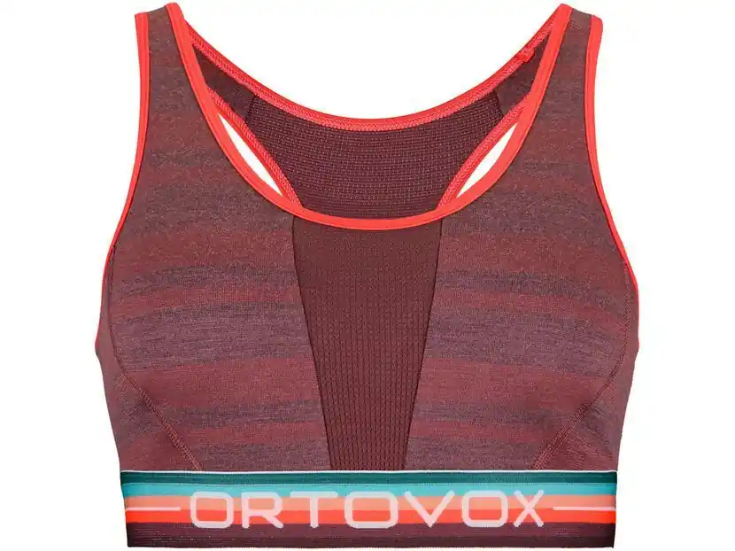 Ortovox 185 Rock'n'wool Sport Top W, mountain rose Echt