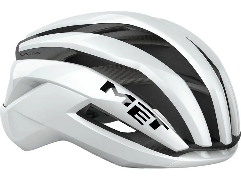 MET Trenta 3K Carbon MIPS, white/glossy Finale Aktion