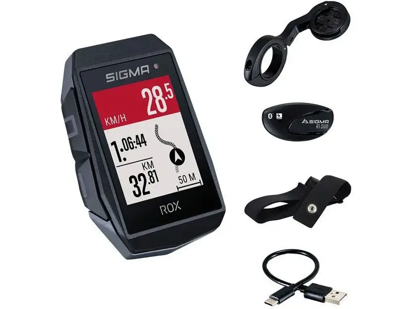 Sigma ROX 11.1 Evo HR Set, black Versand Am Gleichen Tag
