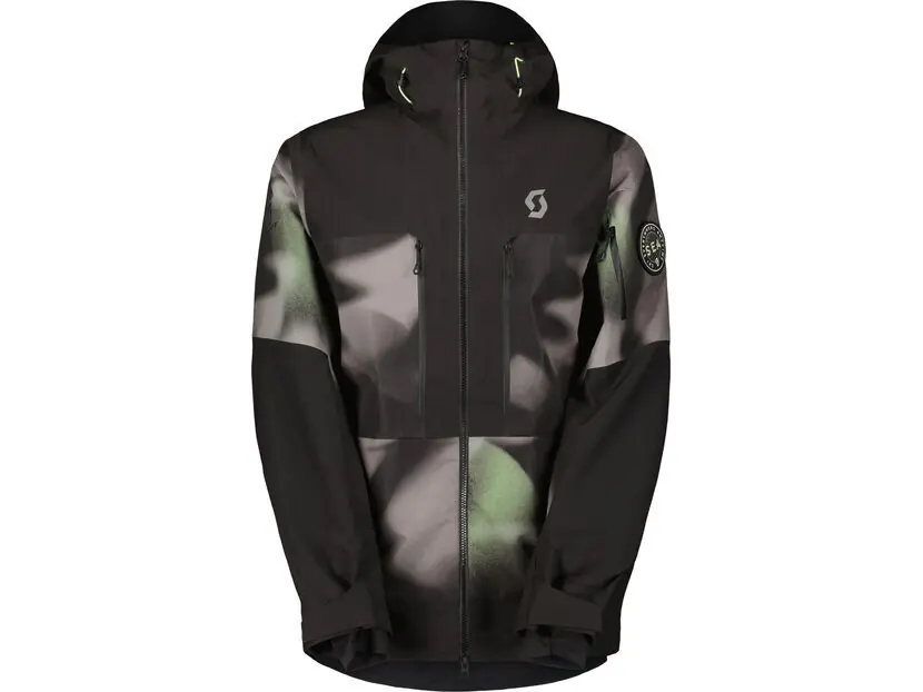 Scott Vertic Ripstop 3 Layer Men's Jacket, evening greyprint/black Neue Ware