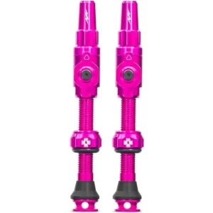 Neuheit Muc-Off Big Bore Lite Tubeless Valves - 45 mm, pink