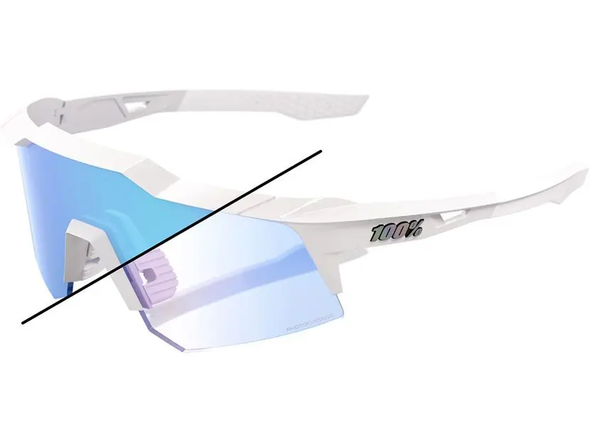 100% Speedcraft XS Bastille LE, Blue Mirror Photochromic Markenprodukt