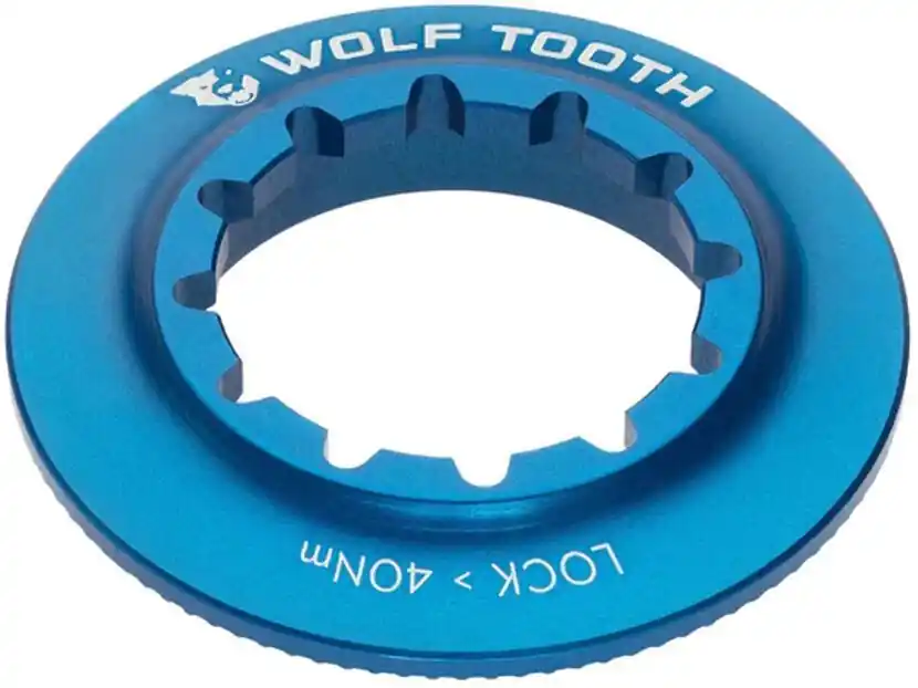 Wolf Tooth Centerlock Rotor Lockring - Innenverzahnung, blue Knallerangebot