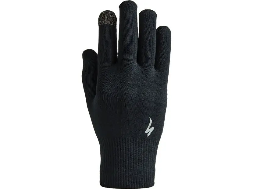 Specialized Thermal Knit Gloves Long Finger, black Neuheit