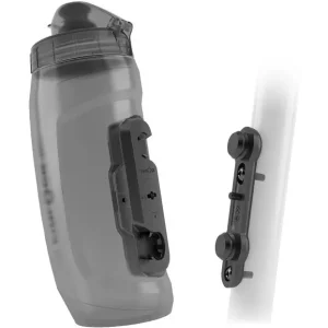 Fidlock Twist Bottle 590 + Bike Base, transparent black Neue Ware