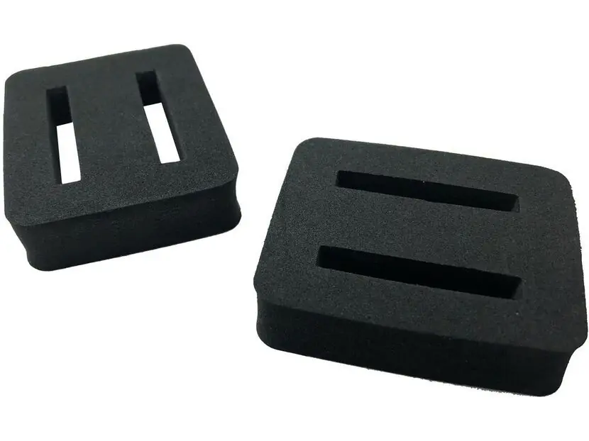 Fixplus Spacer Kit für 2,3 cm Straps - 2 Stück, black Wochenendangebot