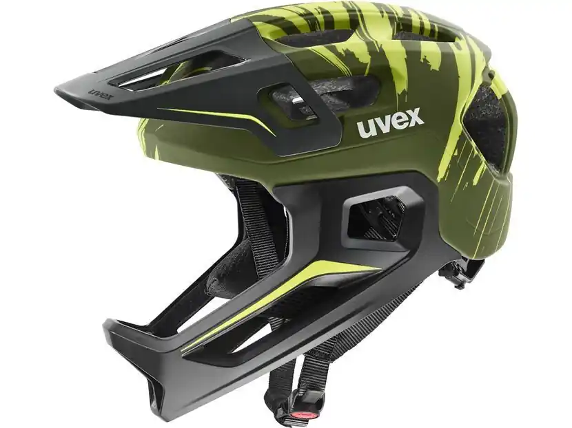 Jetzt Kaufen uvex react jr. fullface, dark olive matt