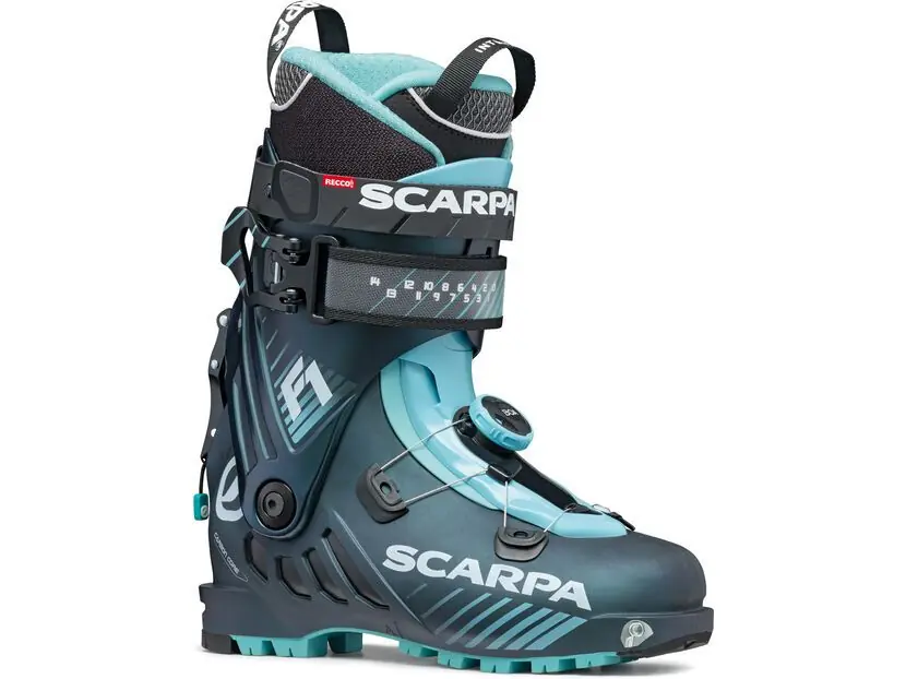 Sichere Zahlung ***2. Wahl*** Scarpa F1 Women anthracite/aqua