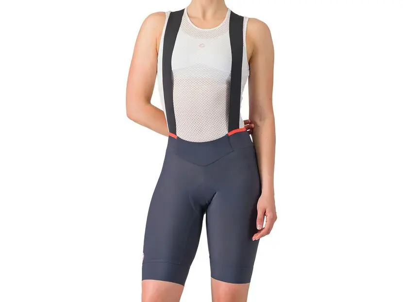 Super-Preis Castelli Prima 2 DT Bibshort, twilight blue/hibiscus
