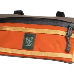Topo Designs Bike Bag 3L, woodland/terracotta Preisknaller