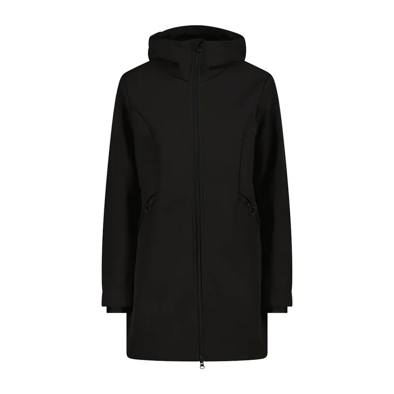 Bestpreis CMP Softshell Parka mit Kunstfell Damen