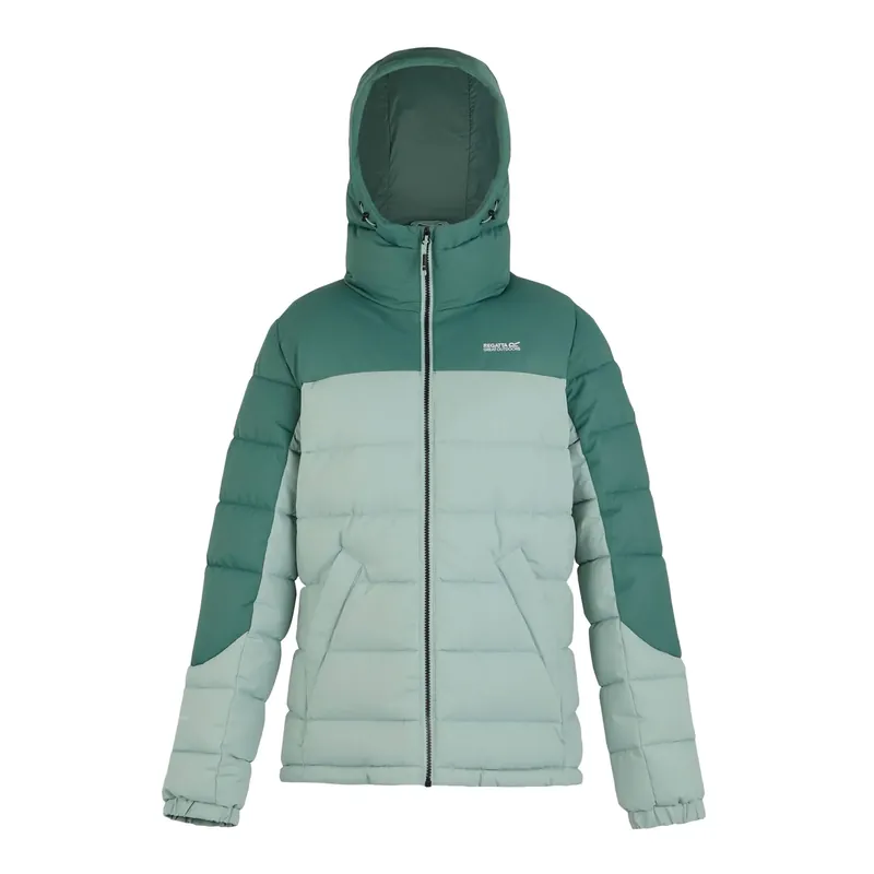 Schneller Versand Regatta Daunenjacke mit Kapuze, Damen Aldthorn