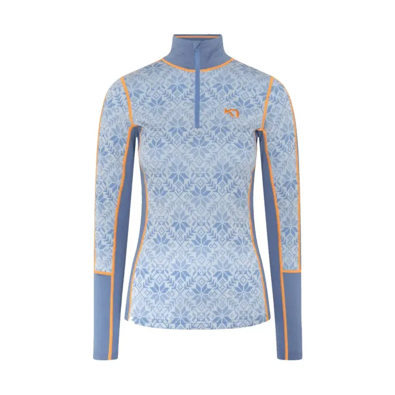 Markenware Kari Traa Pullover 1/2 Reißverschluss Damen Anna