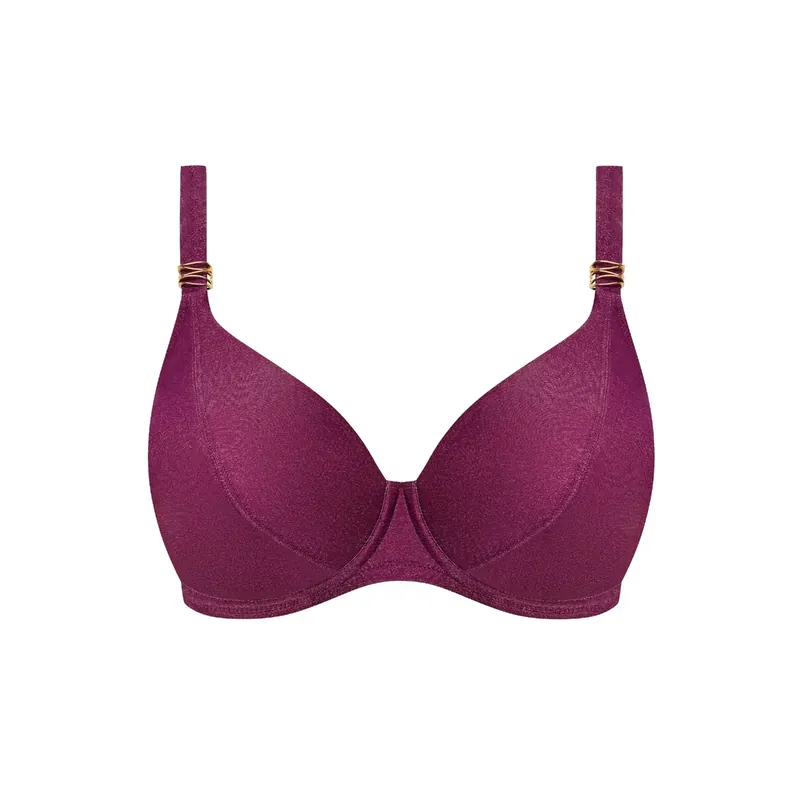 Zertifiziert Fantasie Bügel-Bikinioberteil Damen Plunge