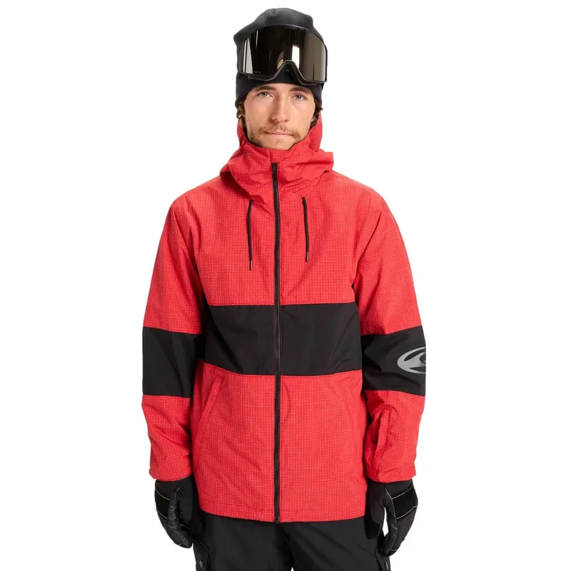 Markenware Quiksilver Snowboardjacke High In The Hood 10K