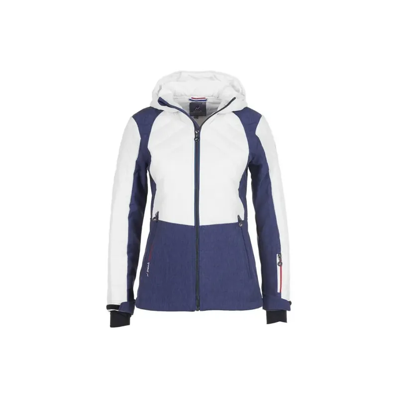 Peak Mountain Softshelljacke aus zwei Materialien für Frauen Alender Billig