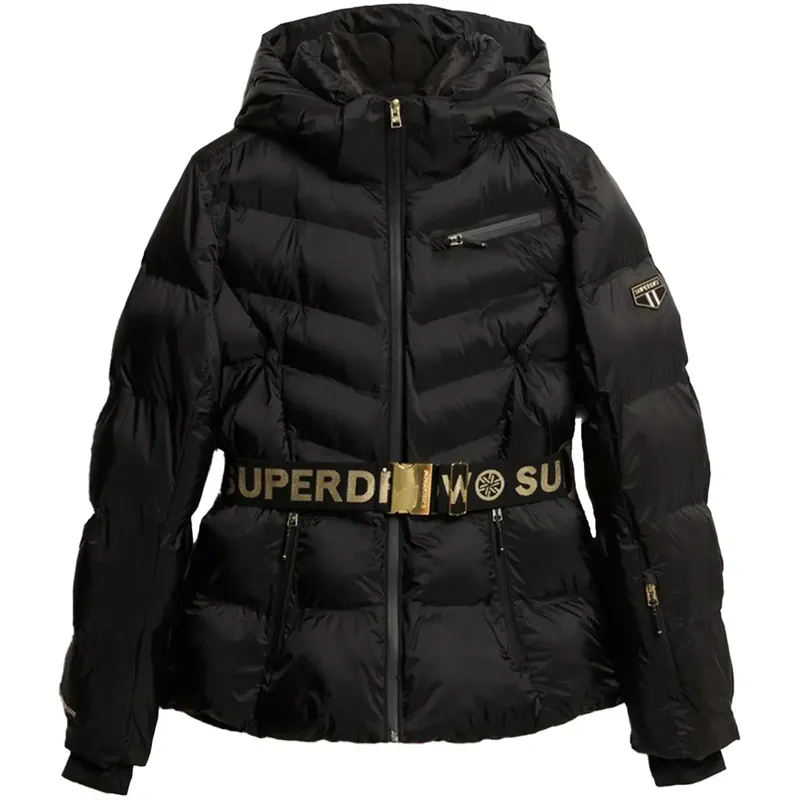 Superdry Damen-Daunenjacke Luxe Markenprodukt