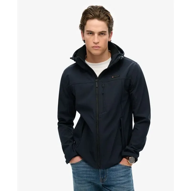 Geprüft Superdry Kapuzenjacke Soft Shell