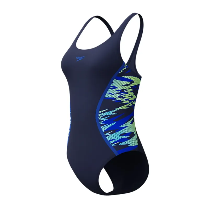 Schnäppchen Speedo Badeanzug, Damen Hyperboom Splice Muscleb
