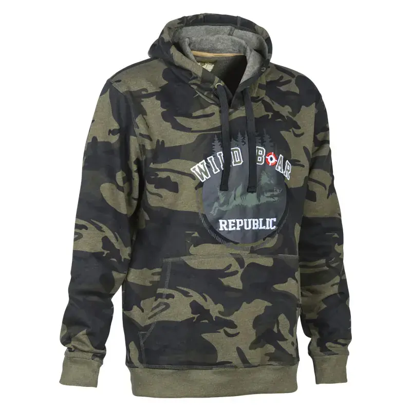 Markenprodukt PERCUSSION Hoodie Wild Boar Republic