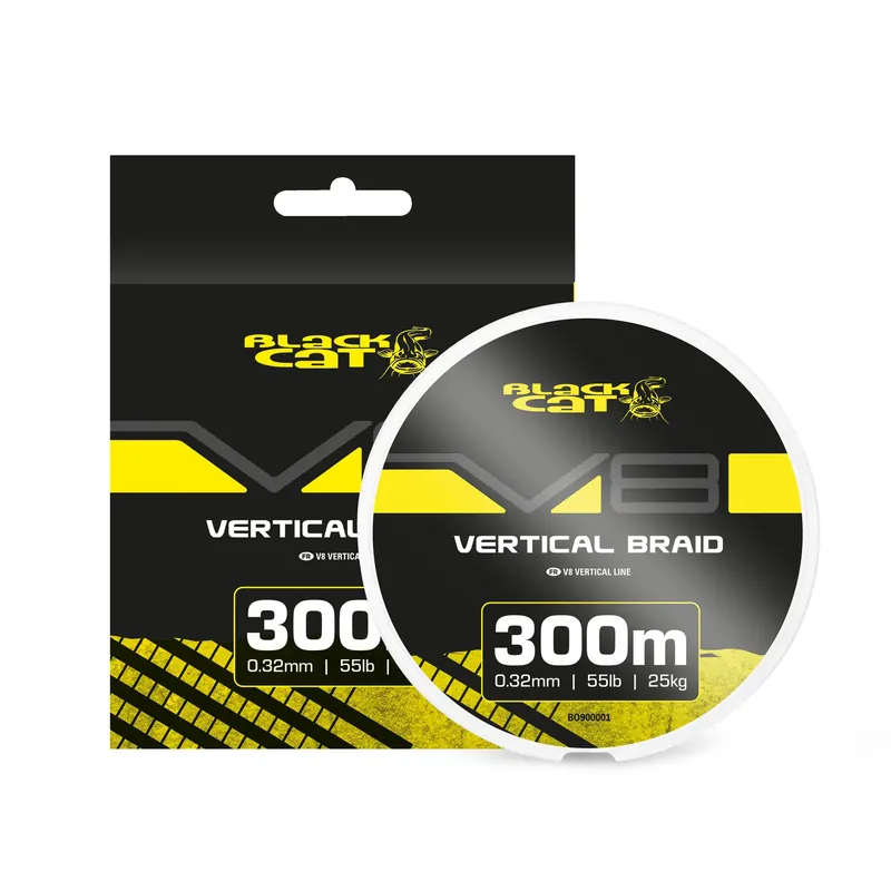 Knallerangebot Black Cat Tresse V8-LINE 0.32mm/55lb