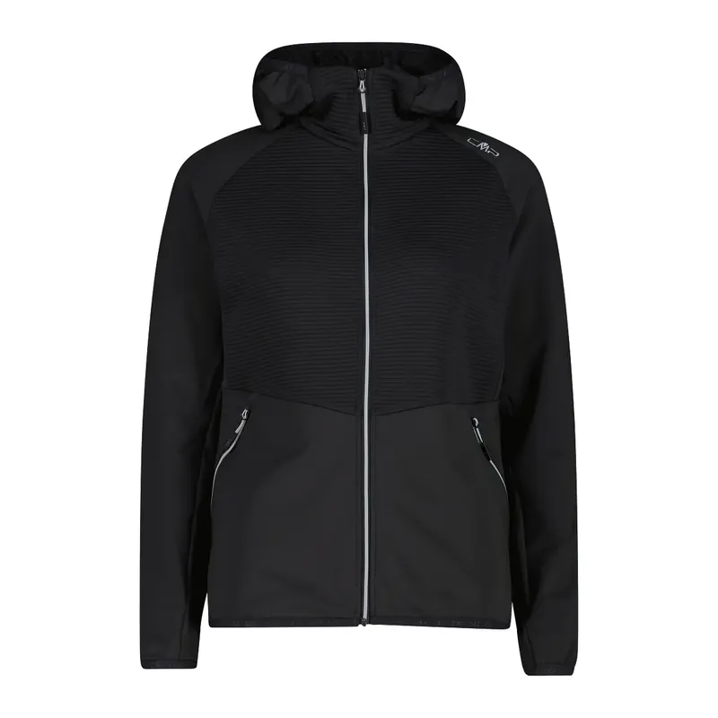 Wochenendangebot CMP Damen Zip-Hoodie Grid Tech Micro