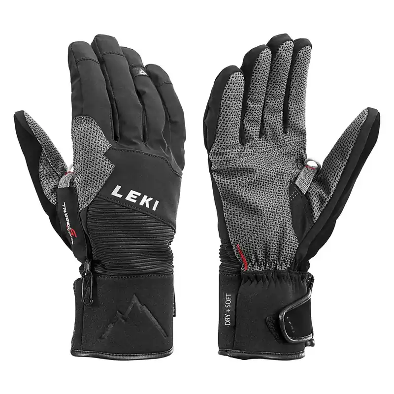 Heißes Angebot LEKI Tour Evolution V Handschuhe black
