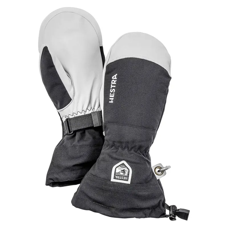 Jetzt Kaufen Hestra Army Leather Heli Ski Mitt Fäustlinge Skihandschuhe black