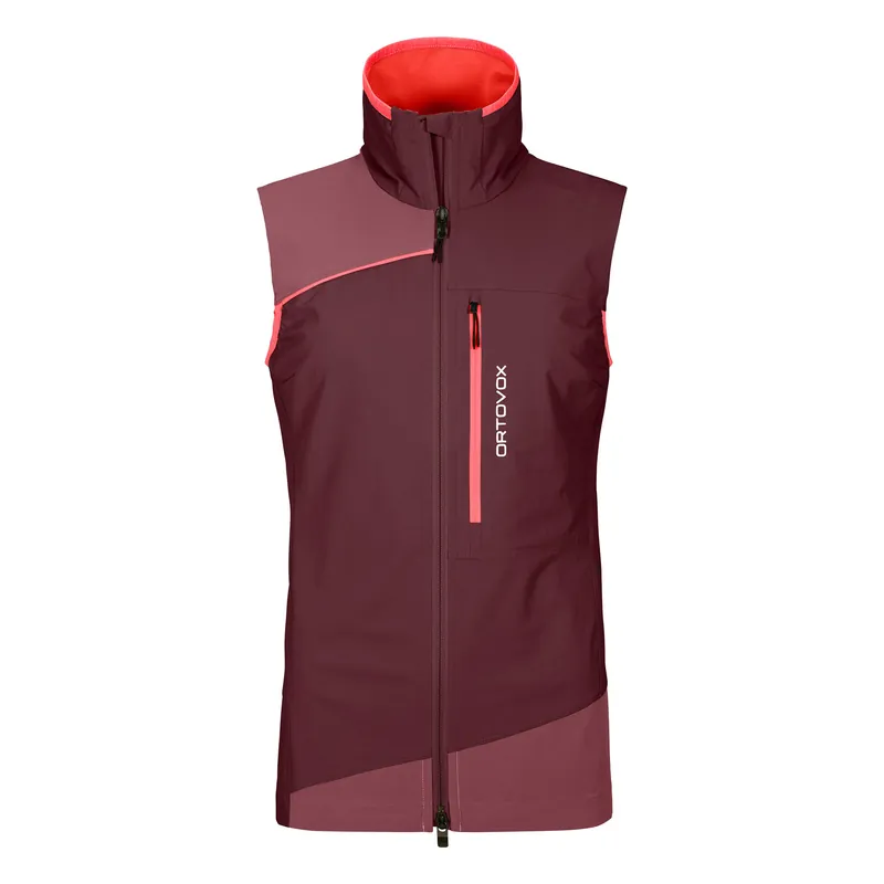 Abverkauf Ortovox Pala Light Vest W Softshellweste rot