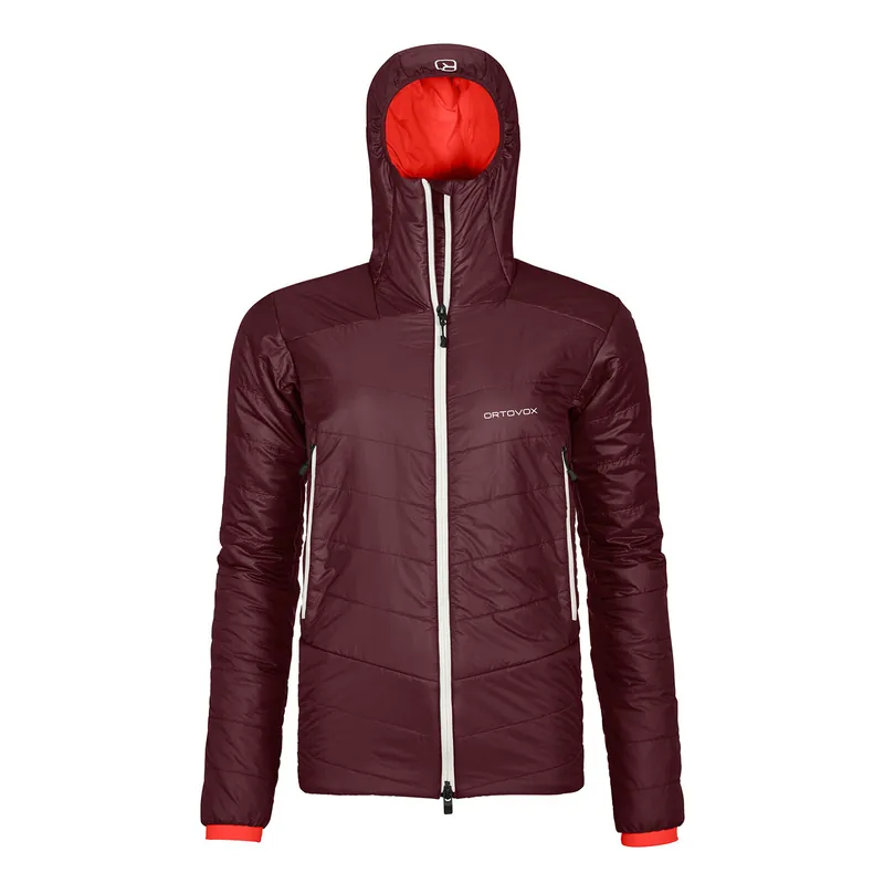 Ortovox Westalpen Swisswool Jacket Damen Isolationsjacke rot Preis Gesenkt