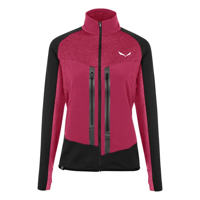 Kracherpreis Salewa Ortles Alpine Merino Jacke Damen rhodo red