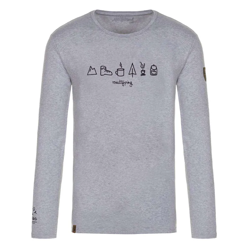 Almgwand Lechaschaueralm Herren Longsleeve grau Solange Der Vorrat Reicht