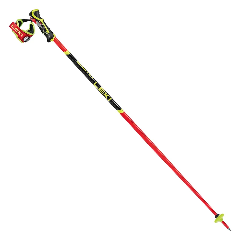 LEKI WCR SL 3D Skistöcke bright red-black-neonyellow Highlight