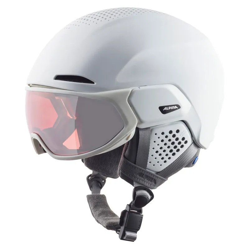 Alpina Alto QV Skihelm weiß Knallerangebot